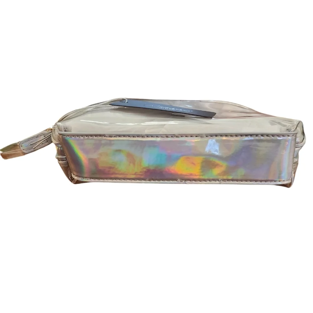Crossi White Cosmetic Bag NWT | Makeup Bag Travel Toiletry Organizer Pouch